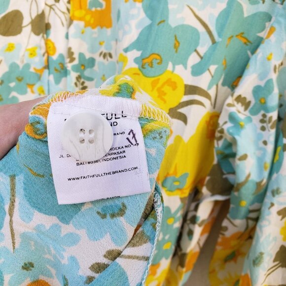 Faithfull The Brand Rafa Midi Dress - Picture 8 of 8